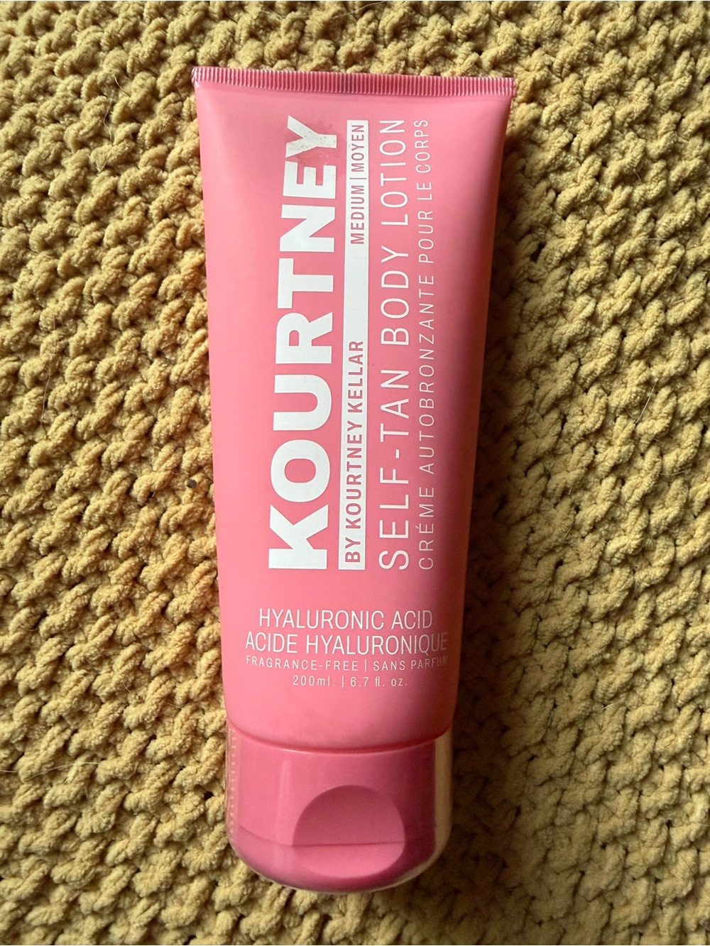 Self-Tan Body Lotion — Pink
